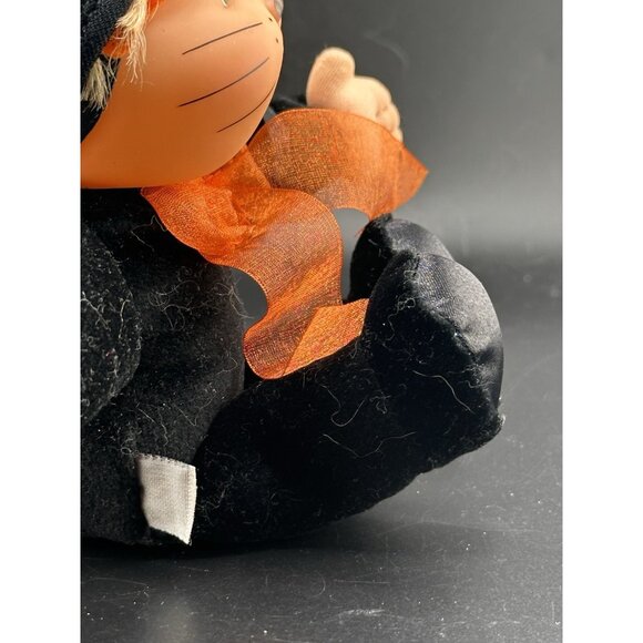 2000 Cabbage Patch Kids Black Cat Plush Doll 10" Halloween Vtg HTF Rare - Picture 16 of 16